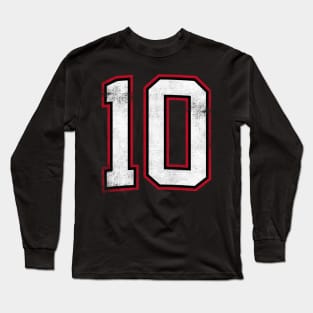 Number Ten 10 Long Sleeve T-Shirt